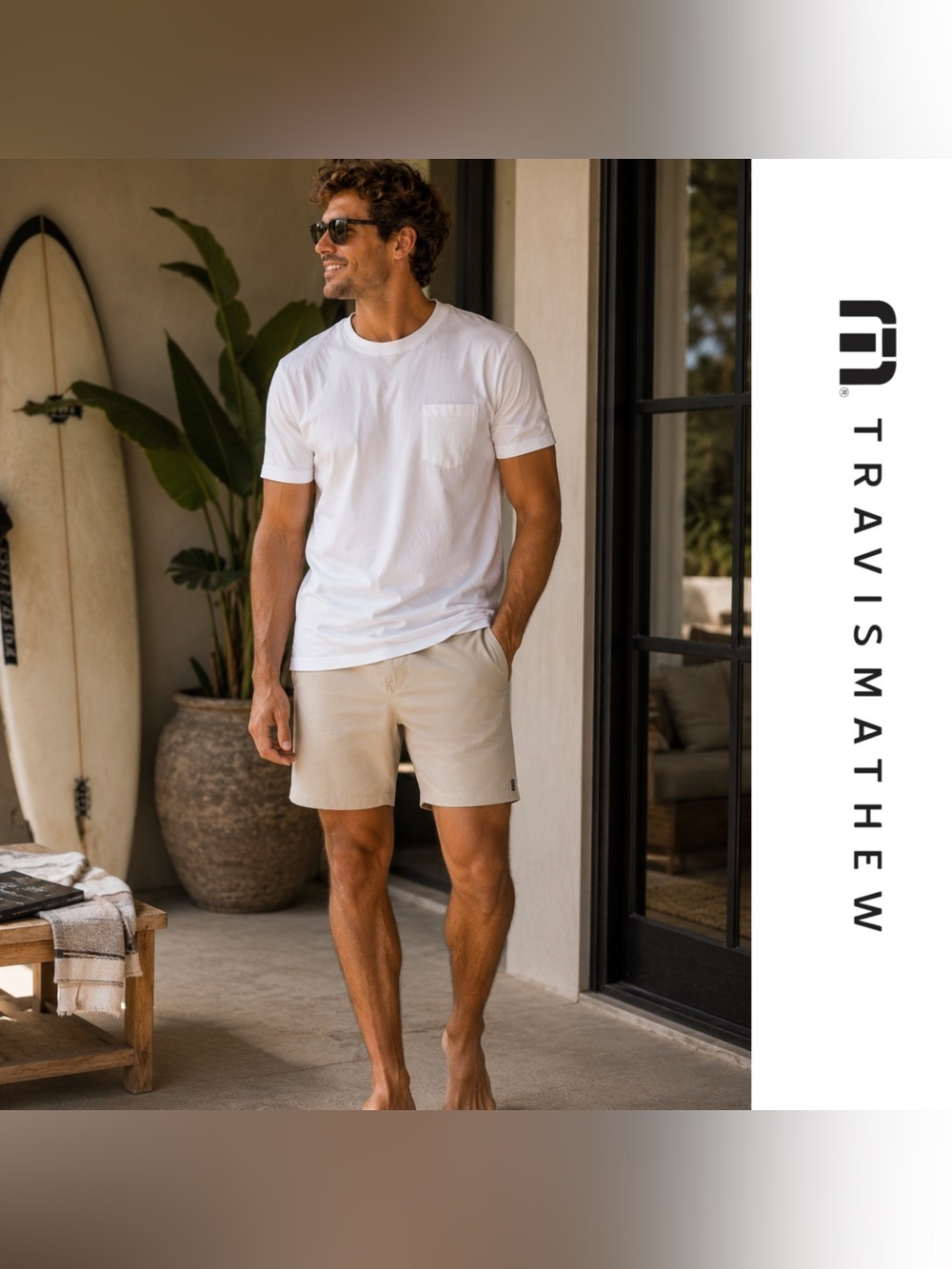 Travis Mathew | Starnes Short | Size 34 | Tan